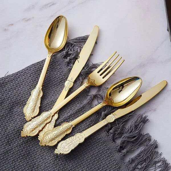 forks 12pcs knives fork spoon set disposable includes 3 spoons
forks 12pcs knives fork spoon set disposable includes 3 spoons