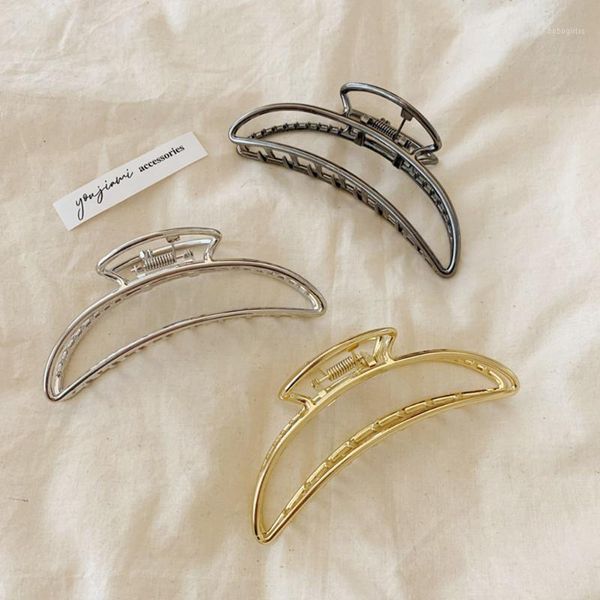 fashion women hair crab clamp hairgrip matte metal clip claw hairdressing tool accessories for women1
fashion women hair crab clamp hairgrip matte metal clip claw hairdressing tool accessories for women1