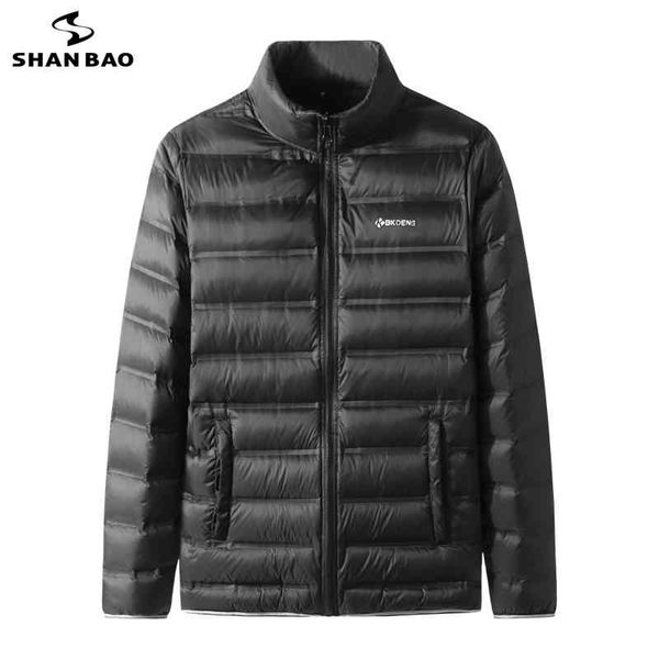 shan bao 2021 winter brand lightweight warm classic style young men large size loose black down et, Black;white
shan bao 2021 winter brand lightweight warm classic style young men large size loose black down et, Black;white