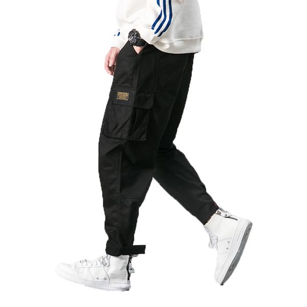 men elastic waist design harem pant street punk hip hop red casual trousers joggers male army cargo pants m-5xl trousers sizes 38, Black
men elastic waist design harem pant street punk hip hop red casual trousers joggers male army cargo pants m-5xl trousers sizes 38, Black