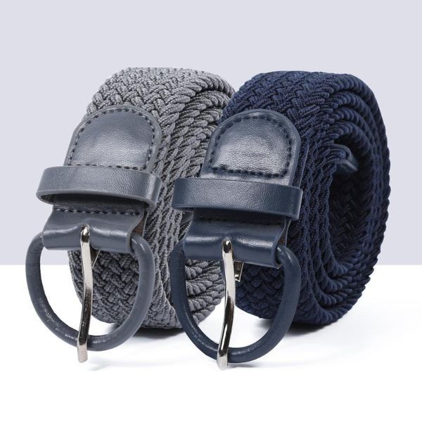 belts type d letter alloy pin buckle elastic woven solid color sports and leisure hypoallergenic men's belt, Black;brown
belts type d letter alloy pin buckle elastic woven solid color sports and leisure hypoallergenic men's belt, Black;brown