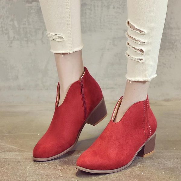 boots women shoes vintage leather mid-calf black female zip chunky mid heels casual botas mujer feminina plus size 35-43
boots women shoes vintage leather mid-calf black female zip chunky mid heels casual botas mujer feminina plus size 35-43