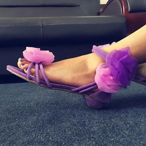 summer sweet girl's purple pink gauze rose flower decor low heels sandals strappy cover zipper sandalias shoes for ladies, Black
summer sweet girl's purple pink gauze rose flower decor low heels sandals strappy cover zipper sandalias shoes for ladies, Black