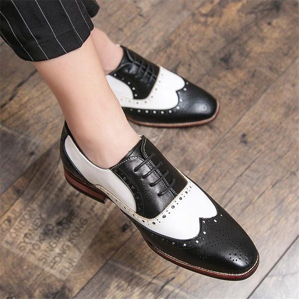 big size fashion men casual leather shoes formal dress loafers mixed colors business wedding brogue footwear, Black
big size fashion men casual leather shoes formal dress loafers mixed colors business wedding brogue footwear, Black