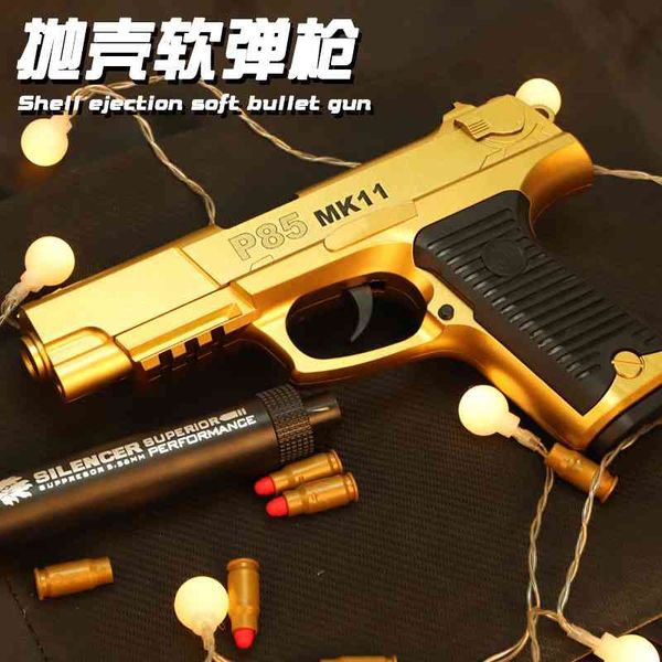 new glock shell throwing gunner can fire simulated mk11 soft bullet pistol boys' toy gun
new glock shell throwing gunner can fire simulated mk11 soft bullet pistol boys' toy gun