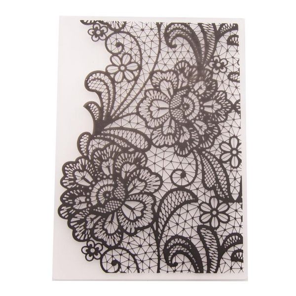 craft tools flower lace plastic embossing folders for diy scrapbooking paper craft/card making decoration supplies
craft tools flower lace plastic embossing folders for diy scrapbooking paper craft/card making decoration supplies