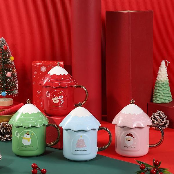 mugs creative christmas tree three-dimensional shape coffee ceramic with lid spoon gift for relatives and friends
mugs creative christmas tree three-dimensional shape coffee ceramic with lid spoon gift for relatives and friends