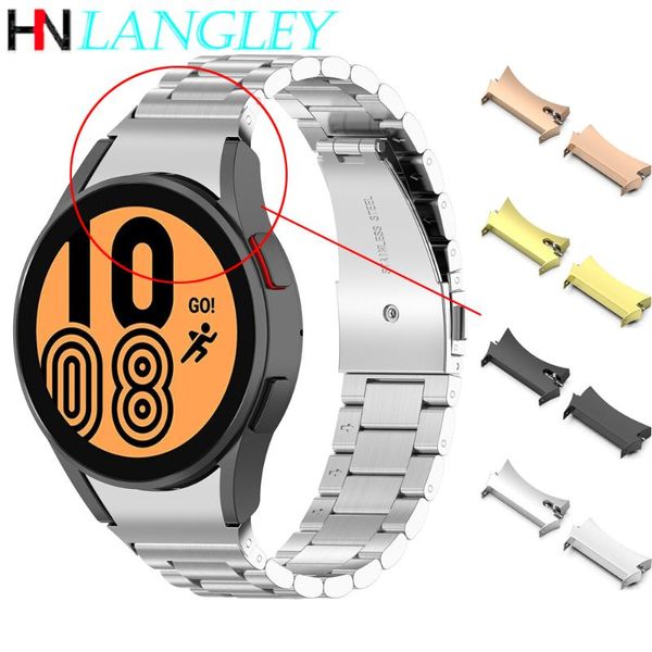 watch bands 2pc no gaps connector for samsung galaxy 4 40mm 44mm stainless steel adapter classic 42mm 46mm, Black;brown
watch bands 2pc no gaps connector for samsung galaxy 4 40mm 44mm stainless steel adapter classic 42mm 46mm, Black;brown