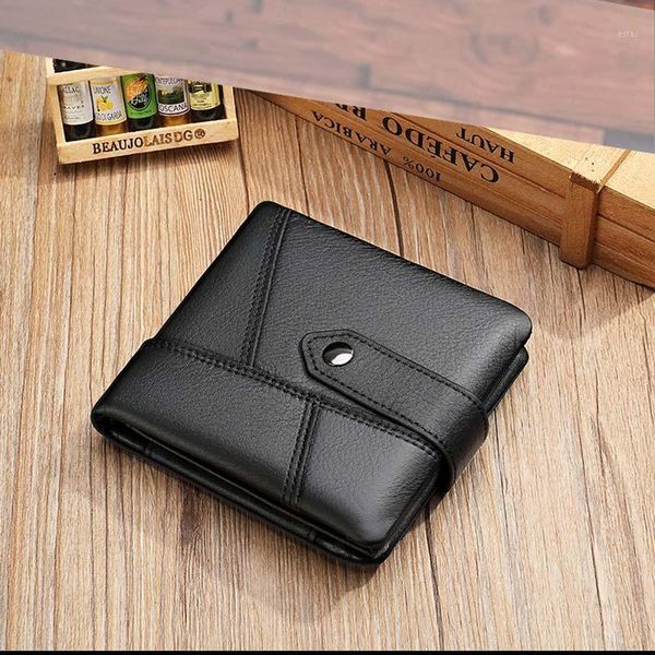 luufan genuine leather men short wallet black soft cowhide male clutch purse hasp small zip coin pocket money bag card holder wallets1, Red;black
luufan genuine leather men short wallet black soft cowhide male clutch purse hasp small zip coin pocket money bag card holder wallets1, Red;black