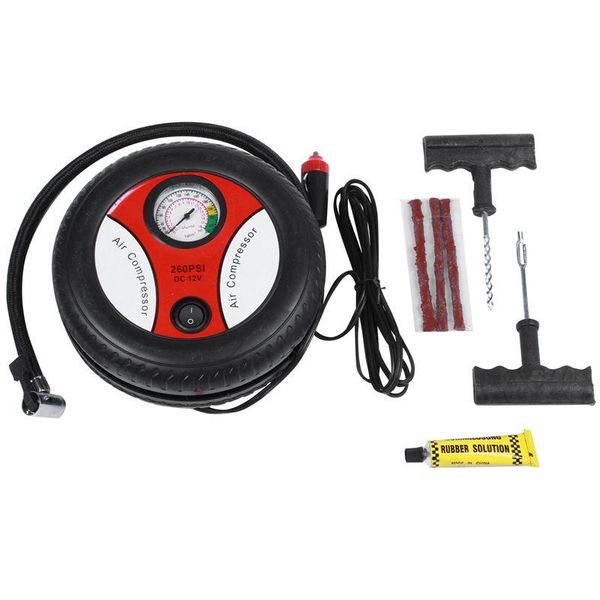 inflatable pump 12v portable air compressor wheel 260psi tyre inflator car auxiliary tools tire inflation with repair tool
inflatable pump 12v portable air compressor wheel 260psi tyre inflator car auxiliary tools tire inflation with repair tool