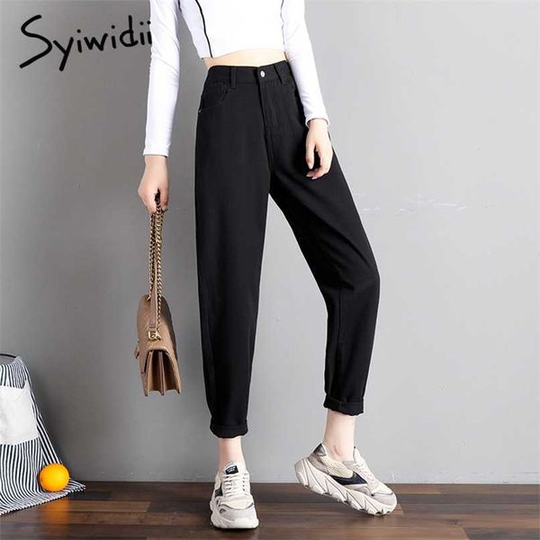 syiwidii high waist jeans for women denim pants street style vintage streetwear elastic black korean fashion mom 211129, Blue
syiwidii high waist jeans for women denim pants street style vintage streetwear elastic black korean fashion mom 211129, Blue