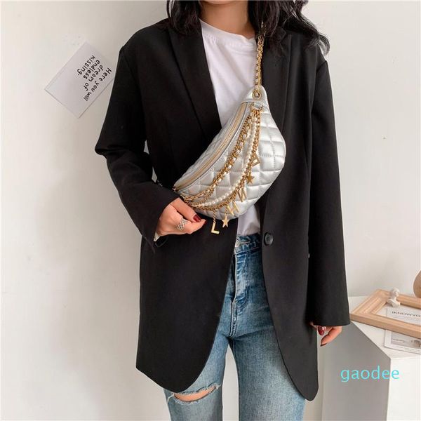 designer-waist bags solid color chest bag chain woman shoulder pu leather beaded messenger letter luxury handbags women
designer-waist bags solid color chest bag chain woman shoulder pu leather beaded messenger letter luxury handbags women