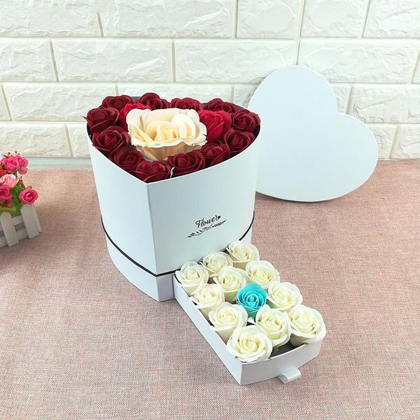 heart-shaped drawer flower box chocolate soap boxes for wedding party decor florist valentine's day gifts gift wrap
heart-shaped drawer flower box chocolate soap boxes for wedding party decor florist valentine's day gifts gift wrap