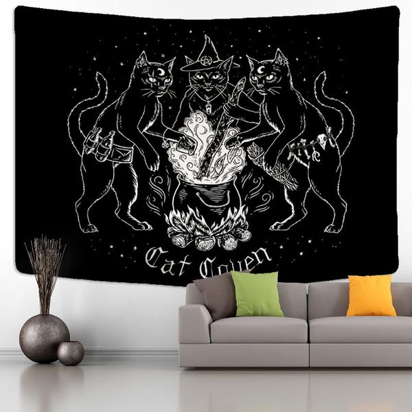 tapestries cat mysterious tapestry wall hanging bohemian hippie tapiz witchcraft bedspread divination home decor
tapestries cat mysterious tapestry wall hanging bohemian hippie tapiz witchcraft bedspread divination home decor