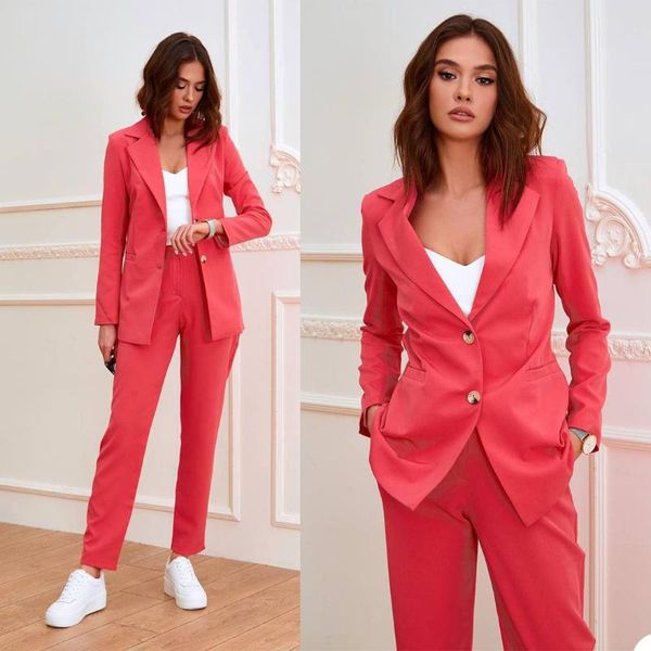 women's two piece pants fashion blazer suits women notched lapel pocket jacket streetwear office lady poshoot casual daily coat 2 piece, White
women's two piece pants fashion blazer suits women notched lapel pocket jacket streetwear office lady poshoot casual daily coat 2 piece, White