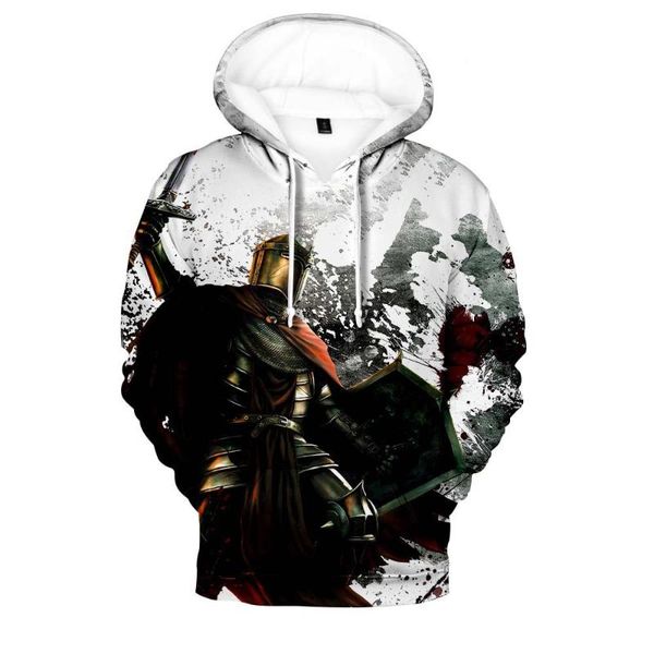 men's hoodies & sweatshirts 2021 spring and autumn sweater knights 3d printing series loose thin hooded fashion casual all-match, Black
men's hoodies & sweatshirts 2021 spring and autumn sweater knights 3d printing series loose thin hooded fashion casual all-match, Black