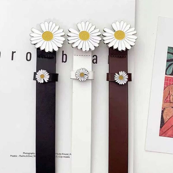 belts women's thin leather daisy flower buckle waistband fashion full body dress jeans waist belt, Black;brown
belts women's thin leather daisy flower buckle waistband fashion full body dress jeans waist belt, Black;brown