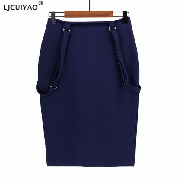 women office skirt spring warm knitted black pencil ladies high waist strap sleeveless party club zipper clothes skirts
women office skirt spring warm knitted black pencil ladies high waist strap sleeveless party club zipper clothes skirts