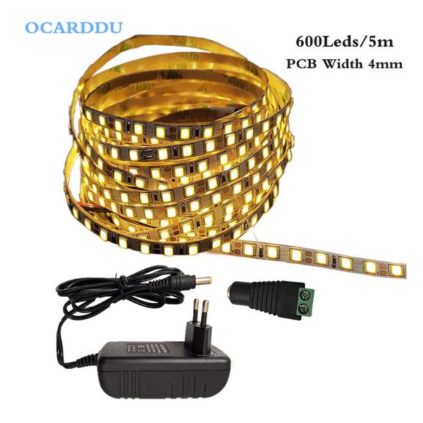 strips 5m flexible led light 600 leds 2835 smd 4mm 12v 2a adapter 1 cable connector set ,warm white red blue cuttabl
strips 5m flexible led light 600 leds 2835 smd 4mm 12v 2a adapter 1 cable connector set ,warm white red blue cuttabl