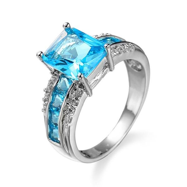 cluster rings fashion 925 silver jewelry ring with blue zircon gemstones finger for women wedding party gift hand accessories wholesale, Golden;silver
cluster rings fashion 925 silver jewelry ring with blue zircon gemstones finger for women wedding party gift hand accessories wholesale, Golden;silver