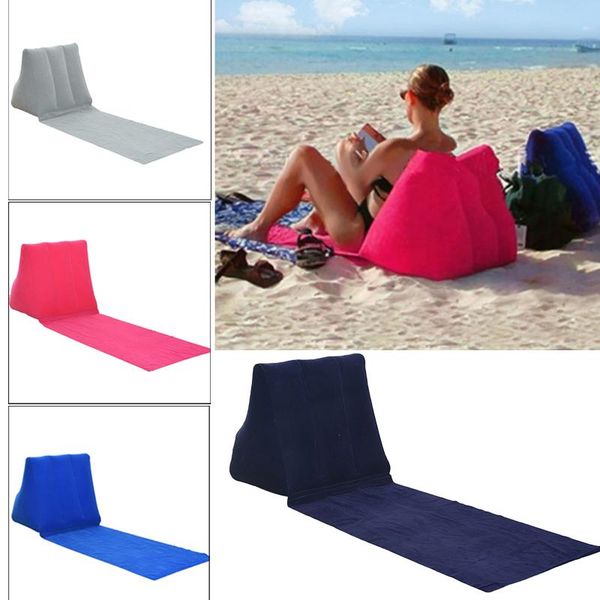 outdoor pads 150cm inflatable beach mat lounger camping leisure back pillow chair folding sofa air bed accessories withbag
outdoor pads 150cm inflatable beach mat lounger camping leisure back pillow chair folding sofa air bed accessories withbag