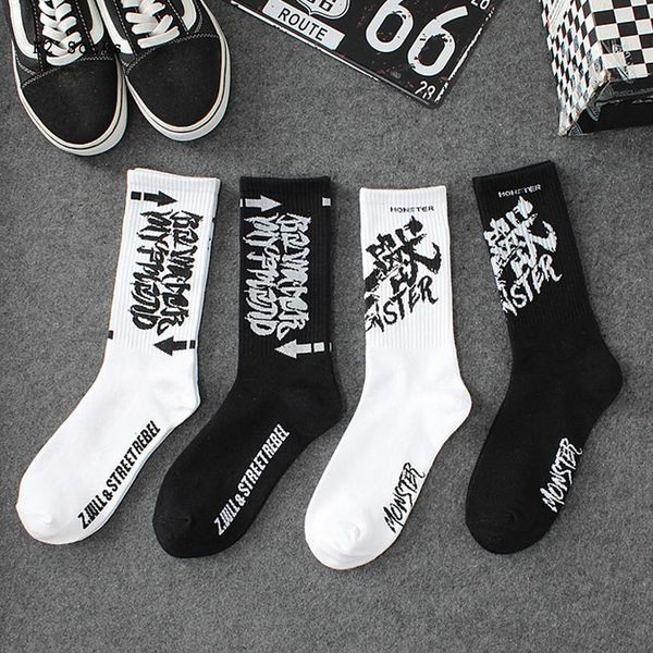 men's socks simplicity letter monster socking cotton harajuku fashion white black chinese soft hiphop skateboard trend funny men women
men's socks simplicity letter monster socking cotton harajuku fashion white black chinese soft hiphop skateboard trend funny men women