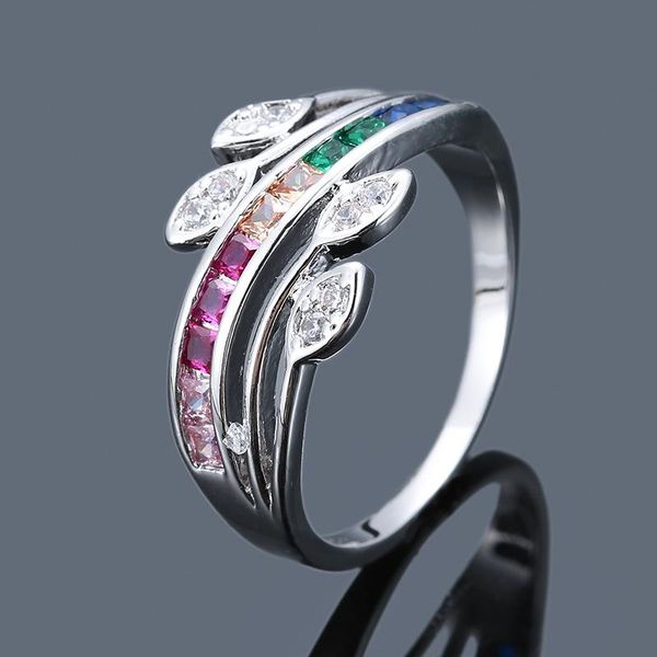 wedding rings copper rainbow ring colorful multi color cz eternity baguette finger gold women females jewelry accessories, Slivery;golden
wedding rings copper rainbow ring colorful multi color cz eternity baguette finger gold women females jewelry accessories, Slivery;golden