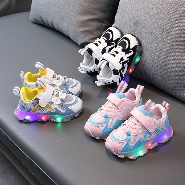 childrens shoes childrens light-up shoes boys sports shoes girls soft-soled breathable luminous baby cs32, Black
childrens shoes childrens light-up shoes boys sports shoes girls soft-soled breathable luminous baby cs32, Black