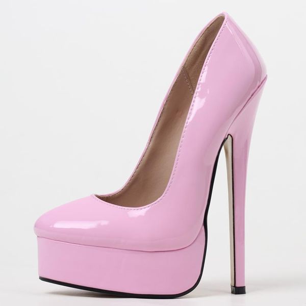 dress shoes jialuowei fetish high heels 18cm pointed toe pumps party plus size 36-46, Black
dress shoes jialuowei fetish high heels 18cm pointed toe pumps party plus size 36-46, Black