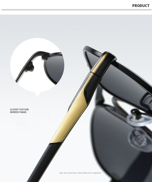 luxury designer sunglasses zxrcyyl brand polarized men women gradient lens alloy metal frame round sun glasses pilot driving 0622, White;black
luxury designer sunglasses zxrcyyl brand polarized men women gradient lens alloy metal frame round sun glasses pilot driving 0622, White;black