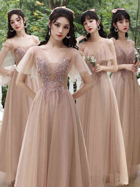 luxury prom dresses bridmaid fairy temperament 2021 autumn and winter long sister group girlfriends skirt women can wear thin at ordinary, Black
luxury prom dresses bridmaid fairy temperament 2021 autumn and winter long sister group girlfriends skirt women can wear thin at ordinary, Black
