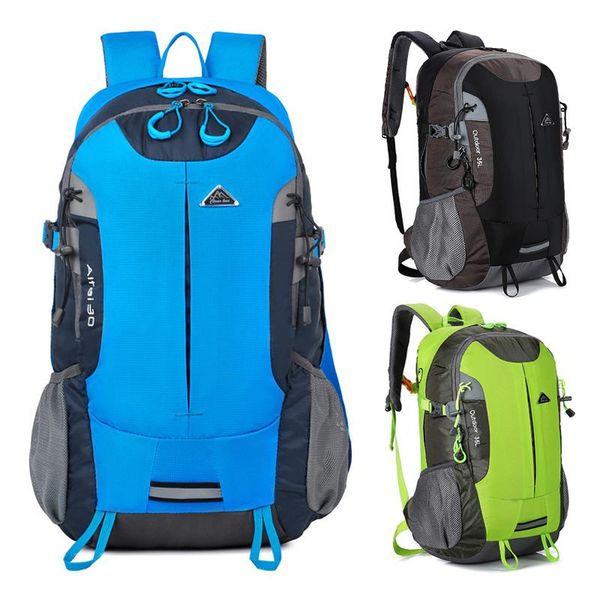 backpack many departments mountaineering riding travel bag pack waterproof outdoor hiking camping backpacks