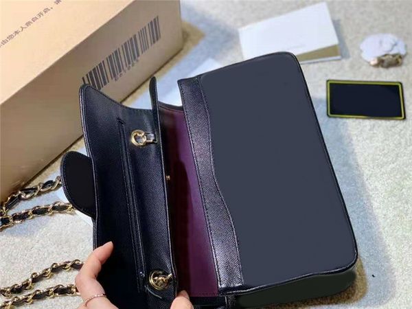 upgraded luxurys classic flap bags black caviar calf leather shoulder bag stitching chain crossbody inner red double cover baguette r purse
upgraded luxurys classic flap bags black caviar calf leather shoulder bag stitching chain crossbody inner red double cover baguette r purse