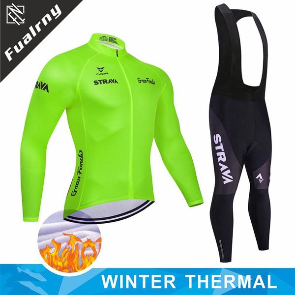 winter thermal fleece 2021 strava cycling jersey long set mtb cycle clothing sportswear mountain bike clothes ropa ciclismo racing sets, Black;blue
winter thermal fleece 2021 strava cycling jersey long set mtb cycle clothing sportswear mountain bike clothes ropa ciclismo racing sets, Black;blue