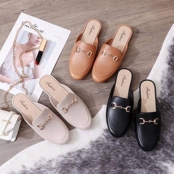slippers fashion sandals, summer wear, flat bottom, casual net celebrity one-word drag baotou sandals and for ladies, Black
slippers fashion sandals, summer wear, flat bottom, casual net celebrity one-word drag baotou sandals and for ladies, Black