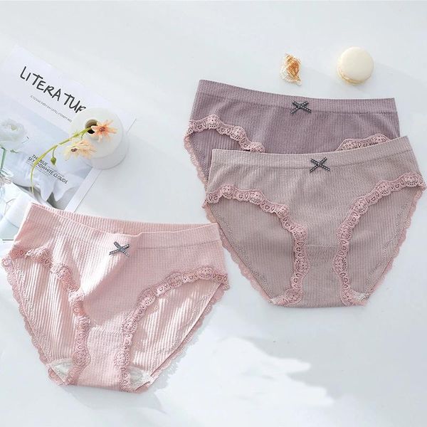 women's panties 1pcs lace underwear for women silk female briefs seamless underpants solid fashion pantys -xl lingerie, Black;pink
women's panties 1pcs lace underwear for women silk female briefs seamless underpants solid fashion pantys -xl lingerie, Black;pink
