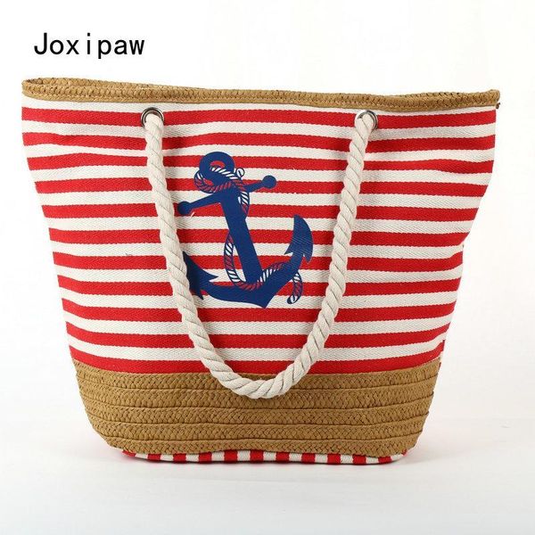 shoulder bags 2021 summer anchor strips printing canvas tote bag women's navy style rope travel straw weave shopping beach
shoulder bags 2021 summer anchor strips printing canvas tote bag women's navy style rope travel straw weave shopping beach