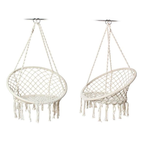 camp furniture 1pc white hammock nordic style round hanging chair outdoor indoor dormitory garden balcony single safety for child a
camp furniture 1pc white hammock nordic style round hanging chair outdoor indoor dormitory garden balcony single safety for child a