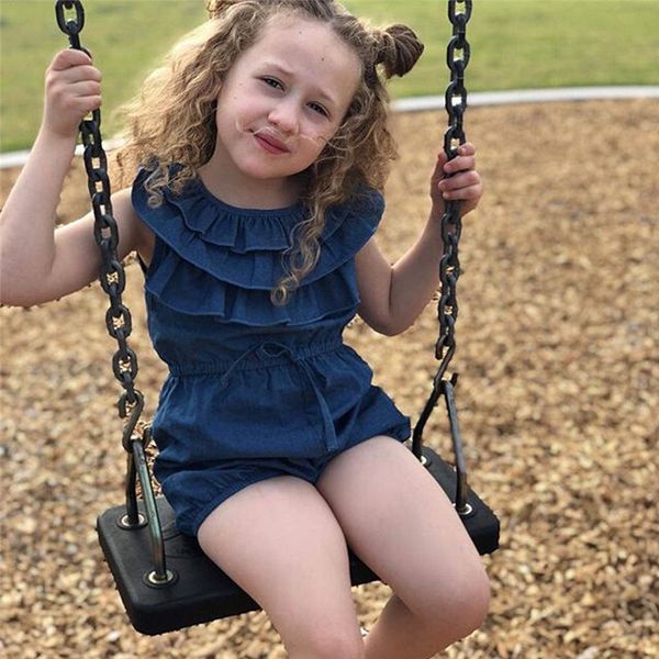 baby girls denim rompers infant kids sleeveless ruffles solid slim jumpsuits casual children blue one piece clothing
baby girls denim rompers infant kids sleeveless ruffles solid slim jumpsuits casual children blue one piece clothing