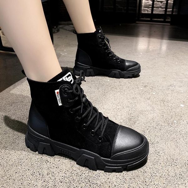boots fashion autumn winter leather thick sole platform high heels lace up solid black ankle for women casual shoes woman
boots fashion autumn winter leather thick sole platform high heels lace up solid black ankle for women casual shoes woman