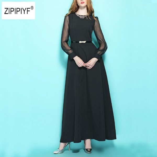casual dresses women simple a-line dress 2021 summer fashion o-neck long sleeve ankle-length elegant solid vestidos b1436, Black;gray
casual dresses women simple a-line dress 2021 summer fashion o-neck long sleeve ankle-length elegant solid vestidos b1436, Black;gray