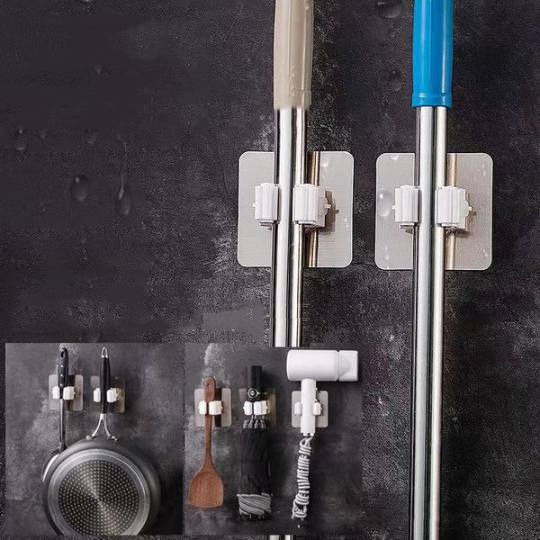 self-adhesive wall mounted mop hooks kitchen organizer holder strong sticker bathroom brush broom hanger home rack storage hook & rails
self-adhesive wall mounted mop hooks kitchen organizer holder strong sticker bathroom brush broom hanger home rack storage hook & rails