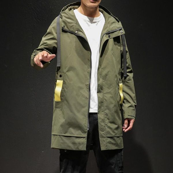 men's trench coats 2021 casual mens windbreaker jackets long coat for men spring autumn winter clothes, Tan;black
men's trench coats 2021 casual mens windbreaker jackets long coat for men spring autumn winter clothes, Tan;black