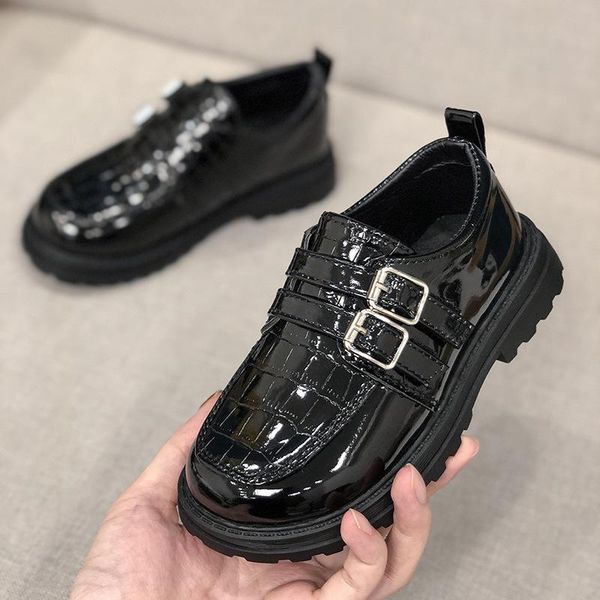 flat shoes autumn kids leather slip on loafers boys black show girls casual sneakers white boat shoe for children, Black;grey
flat shoes autumn kids leather slip on loafers boys black show girls casual sneakers white boat shoe for children, Black;grey