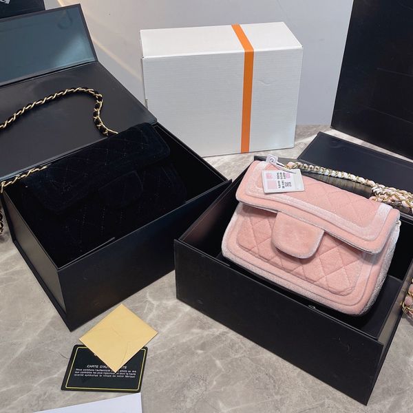 mini flap luxury designer shoulder bag women solid color velvet stitching classic handbags casual gold metal chain messenger crossbody bag f
mini flap luxury designer shoulder bag women solid color velvet stitching classic handbags casual gold metal chain messenger crossbody bag f