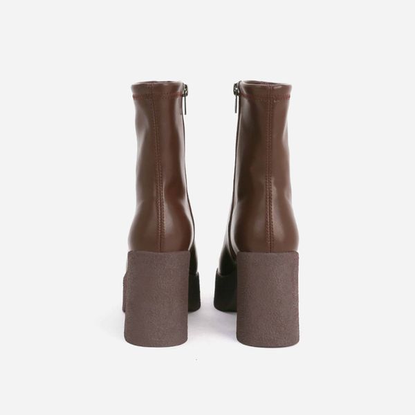 boots 2021 womans ankle square heel super high british style brown skinny boots toe zipper platform martin ejbt, Black
boots 2021 womans ankle square heel super high british style brown skinny boots toe zipper platform martin ejbt, Black