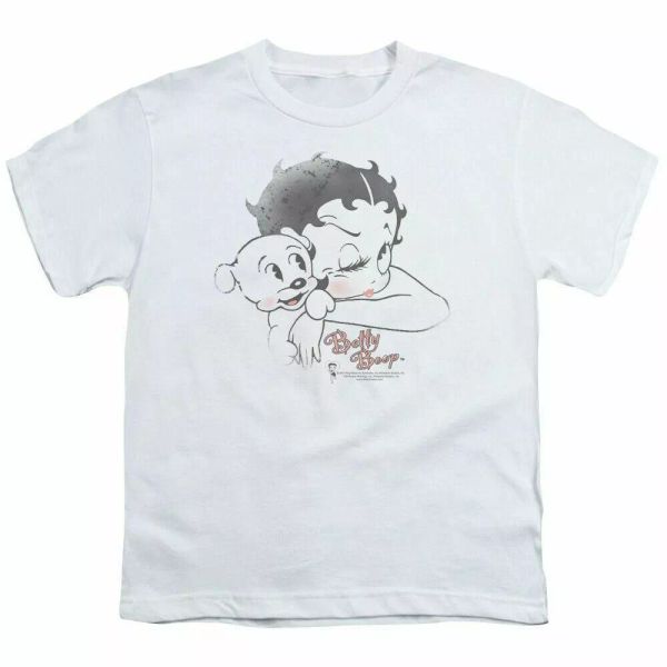 Betty Boop Vintage Wink Kids Youth T Shirt Licensed Classic Cartoon Tee White, White;black
Betty Boop Vintage Wink Kids Youth T Shirt Licensed Classic Cartoon Tee White, White;black