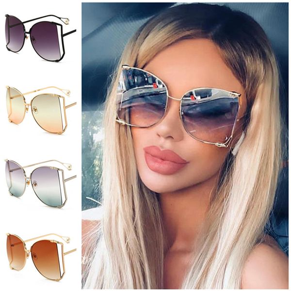 women sunglasses pearl sun glasses anti-uv spectacles oversize frame eyeglasses hollow eyewear ornamenta semi-rimless adumbral a++, White;black
women sunglasses pearl sun glasses anti-uv spectacles oversize frame eyeglasses hollow eyewear ornamenta semi-rimless adumbral a++, White;black