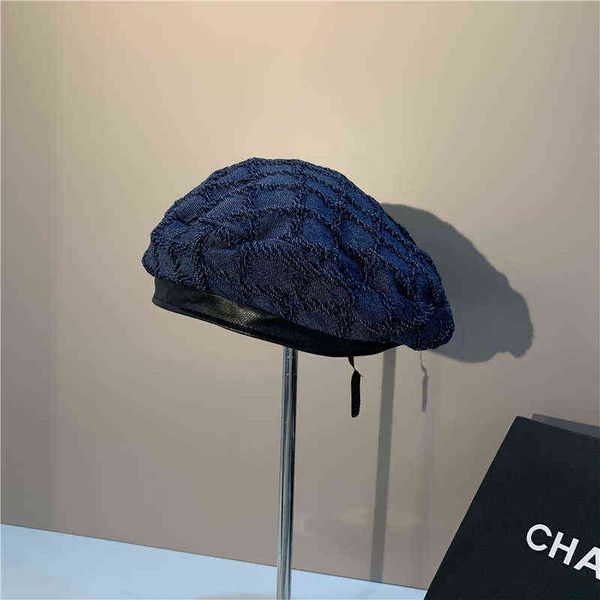 autumn and winter leather brimmed beret korean fashionable student versatile plaid painter hat warm pumpkin fashion, Blue;gray
autumn and winter leather brimmed beret korean fashionable student versatile plaid painter hat warm pumpkin fashion, Blue;gray
