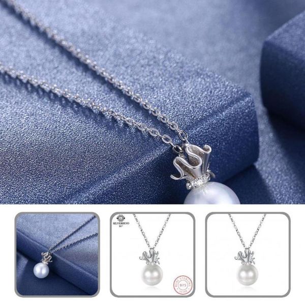 pendant necklaces lightweight imitation pearl clavicle necklace women comfortable wearing for vacation, Silver
pendant necklaces lightweight imitation pearl clavicle necklace women comfortable wearing for vacation, Silver